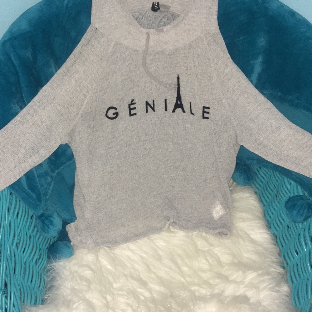 Geniale see though crop top